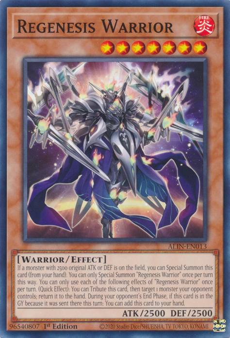 Regenesis Warrior, Alliance Insight · ALIN-EN013