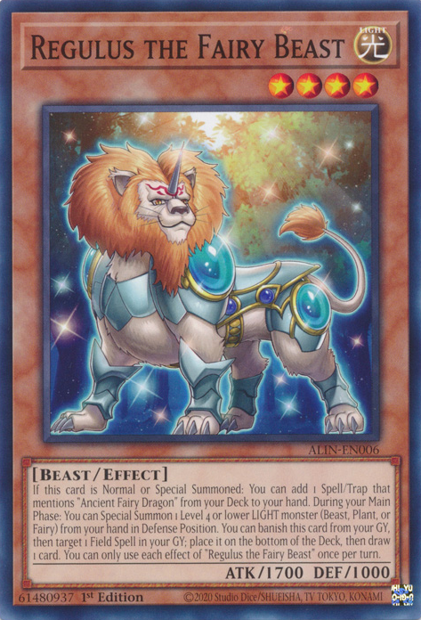 Regulus the Fairy Beast, Alliance Insight · ALIN-EN006