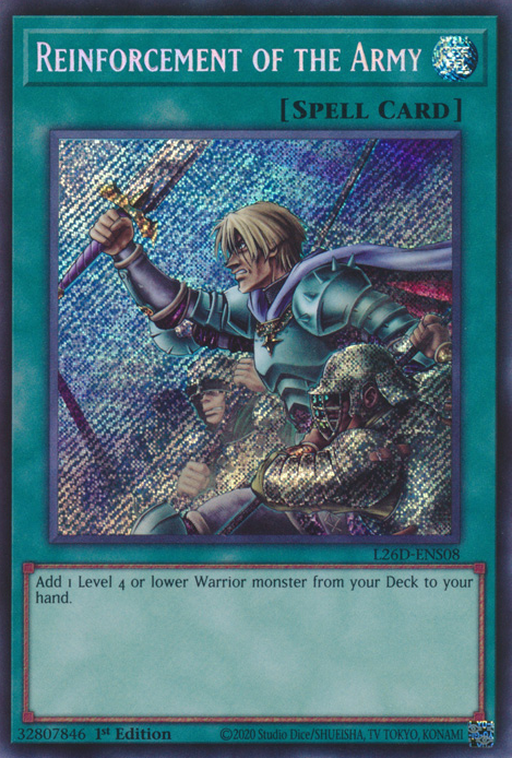Reinforcement of the Army, Legendary Modern Decks 2026 · L26D-ENS08