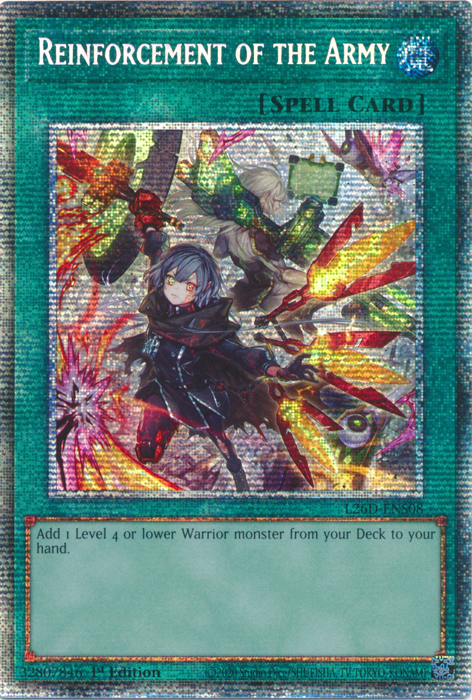 Reinforcement of the Army, Legendary Modern Decks 2026 · L26D-ENS08
