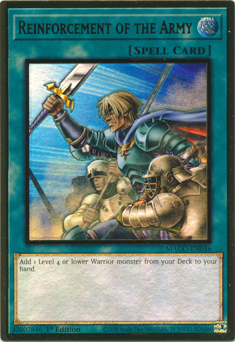 Reinforcement of the Army, Maximum Gold · MAGO-EN046