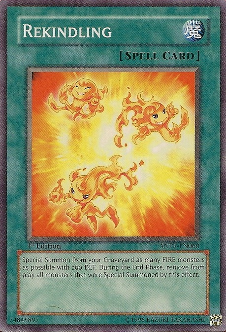 Rekindling, Ancient Prophecy Sneak Peek Participation Card · ANPR-EN060