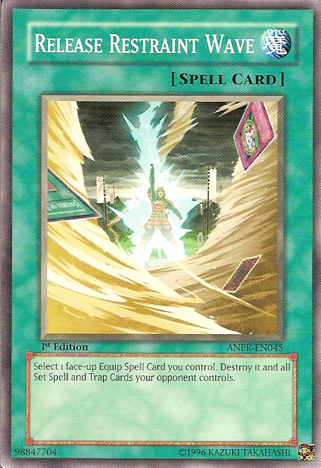 Release Restraint Wave, Ancient Prophecy Sneak Peek Participation Card · ANPR-EN045