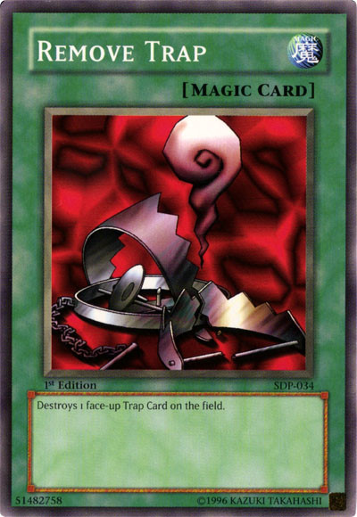Remove Trap, Starter Deck: Pegasus · SDP-034