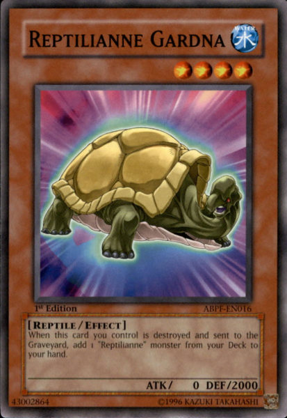 Reptilianne Gardna, Absolute Powerforce Sneak Peek Participation Card · ABPF-EN016