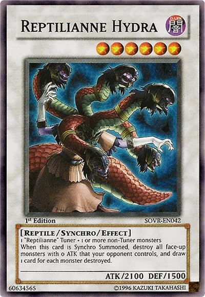 Reptilianne Hydra, Stardust Overdrive Sneak Peek Participation Card · SOVR-EN042