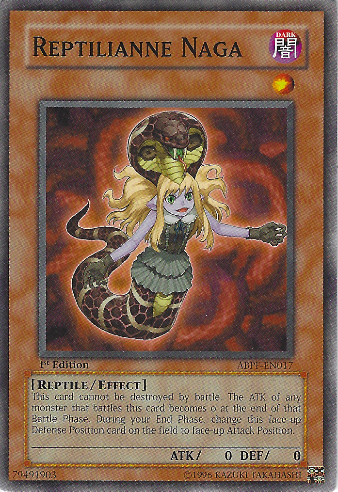 Reptilianne Naga, Absolute Powerforce Sneak Peek Participation Card · ABPF-EN017