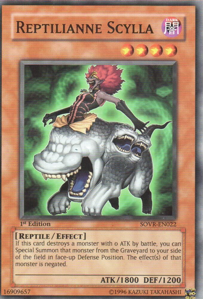 Reptilianne Scylla, Stardust Overdrive Sneak Peek Participation Card · SOVR-EN022