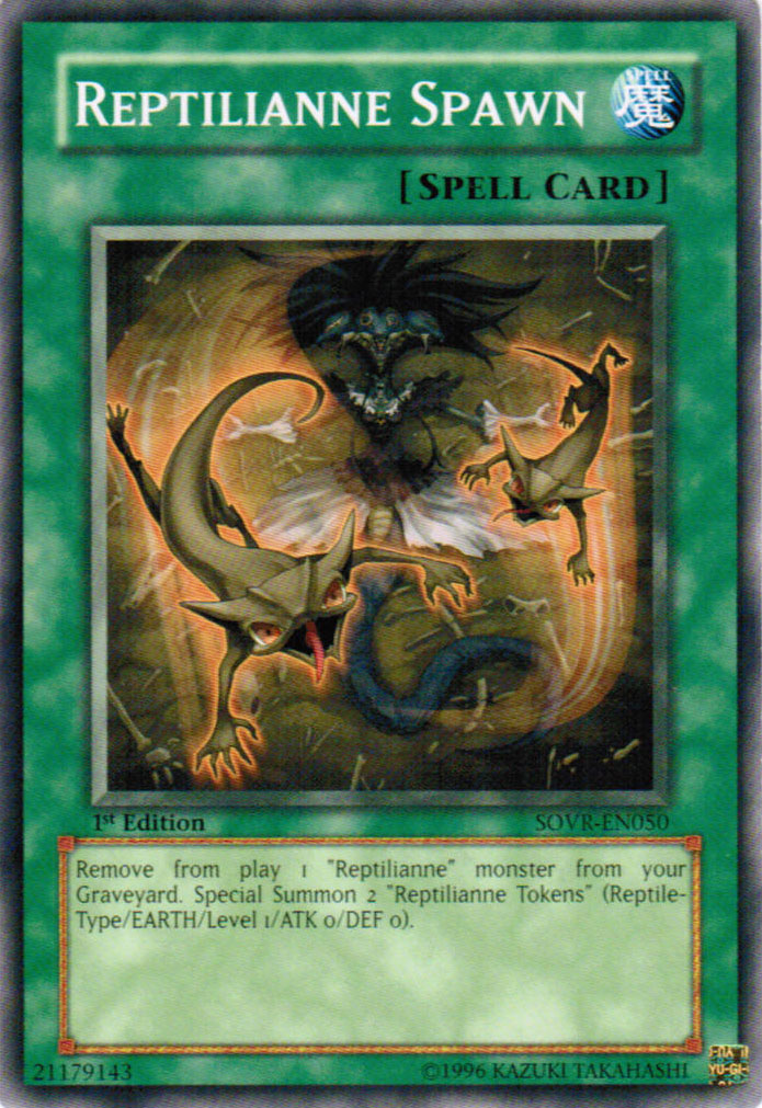 Reptilianne Spawn, Stardust Overdrive Sneak Peek Participation Card · SOVR-EN050