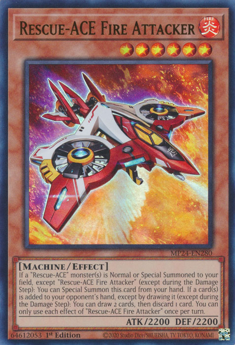 Rescue-ACE Fire Attacker, 25th Anniversary Tin: Dueling Mirrors · MP24-EN280
