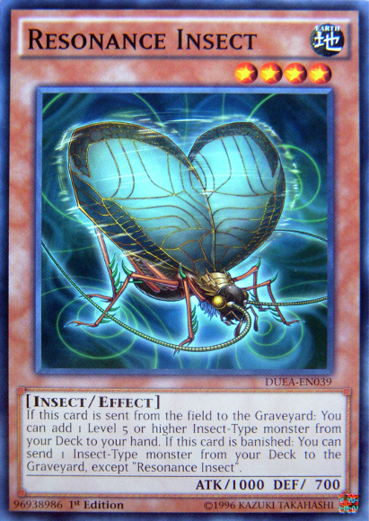 Resonance Insect, Duelist Alliance Sneak Peek Participation Card · DUEA-EN039
