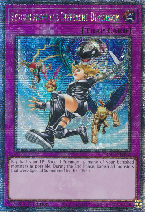 Return from the Different Dimension, Quarter Century Bonanza · RA03-EN140