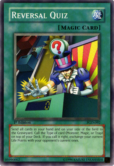 Reversal Quiz, Pharaonic Guardian · PGD-092