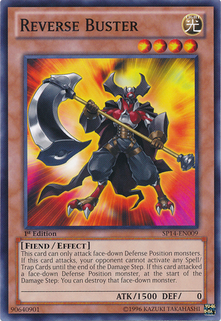 Reverse Buster, Star Pack 2014 · SP14-EN009