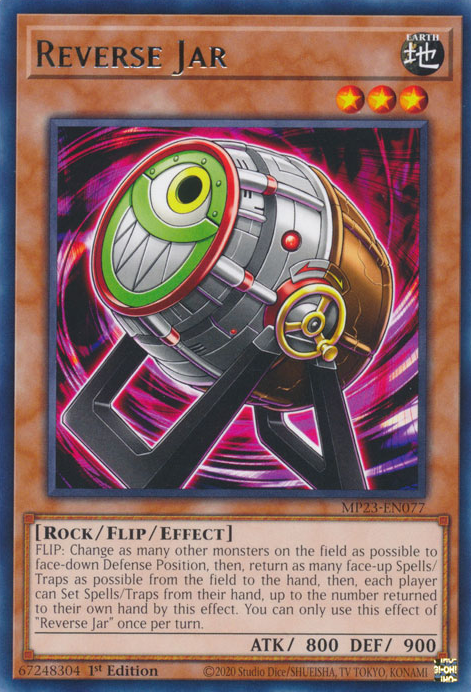 Reverse Jar, 25th Anniversary Tin: Dueling Heroes Mega Pack · MP23-EN077