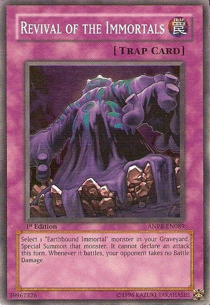 Revival of the Immortals, Ancient Prophecy Sneak Peek Participation Card · ANPR-EN089
