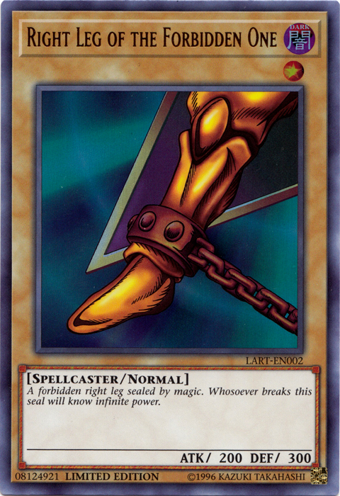 Right Leg of the Forbidden One, The Lost Art Promotion A · LART-EN002