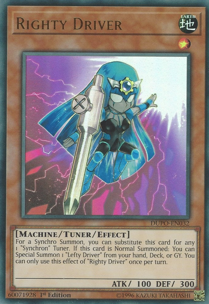 Righty Driver, Duel Power · DUPO-EN032