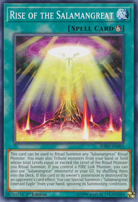 Rise of the Salamangreat, Soul Fusion Sneak Peek Participation Card · SOFU-EN052