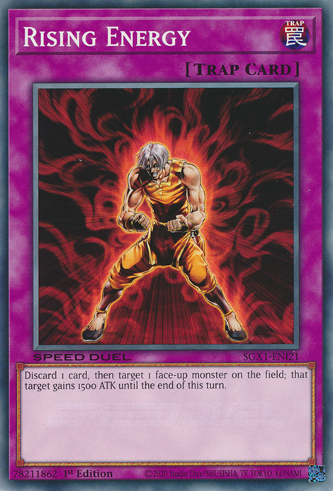 Rising Energy, Speed Duel GX: Duel Academy Box · SGX1-ENI21