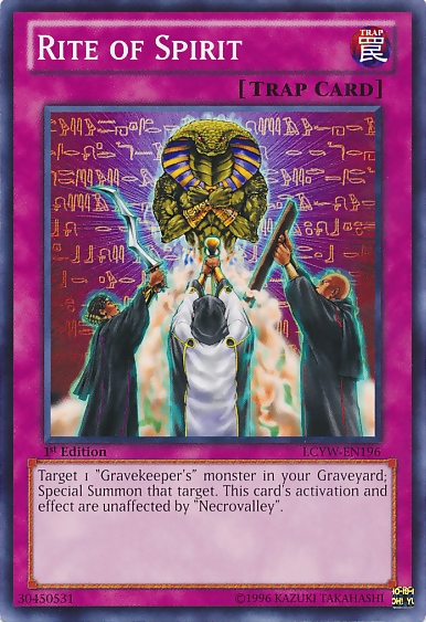 Rite of Spirit, Legendary Collection 3: Yugi's World Mega Pack · LCYW-EN196