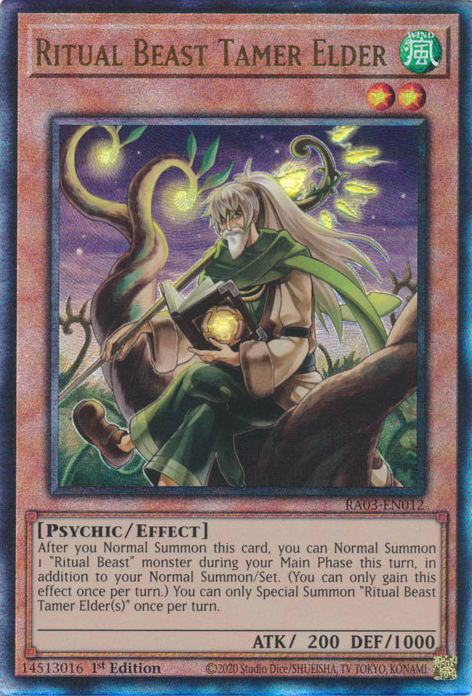 Ritual Beast Tamer Elder, Quarter Century Bonanza · RA03-EN012