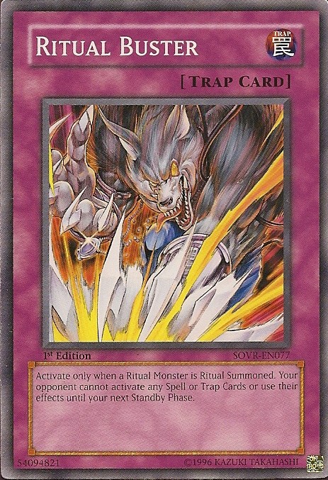 Ritual Buster, Stardust Overdrive Sneak Peek Participation Card · SOVR-EN077