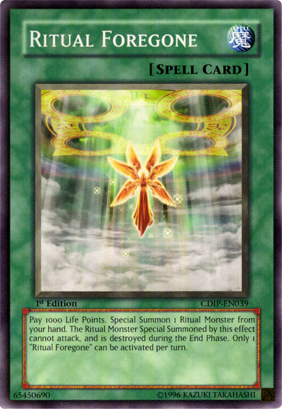 Ritual Foregone, Cyberdark Impact · CDIP-EN039