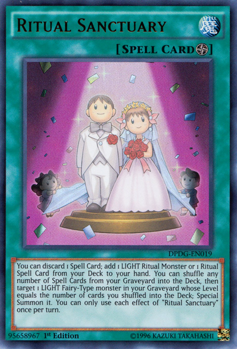 Ritual Sanctuary, Duelist Pack: Dimensional Guardians · DPDG-EN019