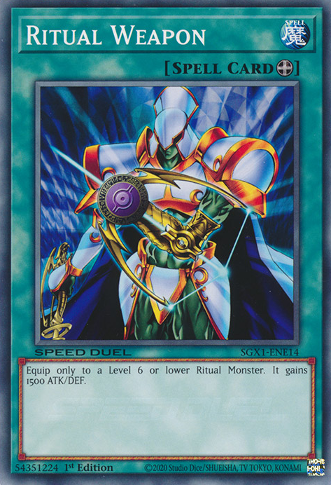 Ritual Weapon, Speed Duel GX: Duel Academy Box · SGX1-ENE14