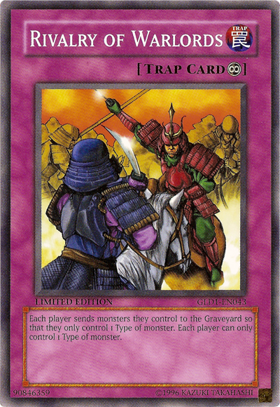 Rivalry of Warlords, Gold Series · GLD1-EN043
