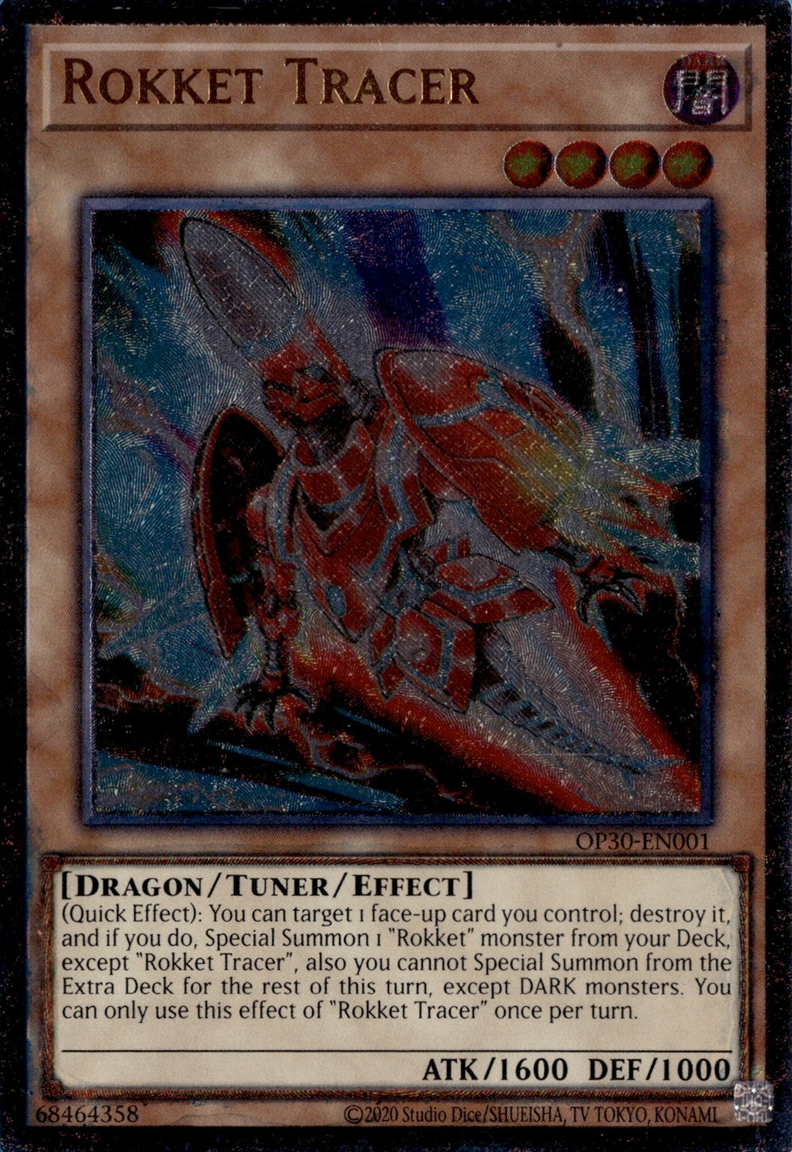 Rokket Tracer, OTS Tournament Pack 30 · OP30-EN001