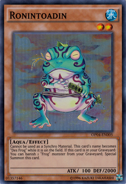 Ronintoadin, OTS Tournament Pack 4 · OP04-EN005