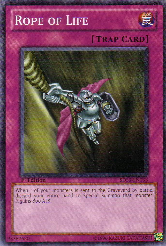 Rope of Life, Starter Deck: Duelist Toolbox · 5DS3-EN033