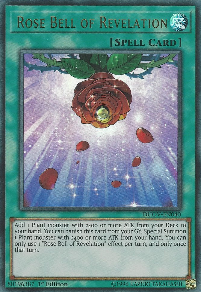 Rose Bell of Revelation, Duel Overload · DUOV-EN040