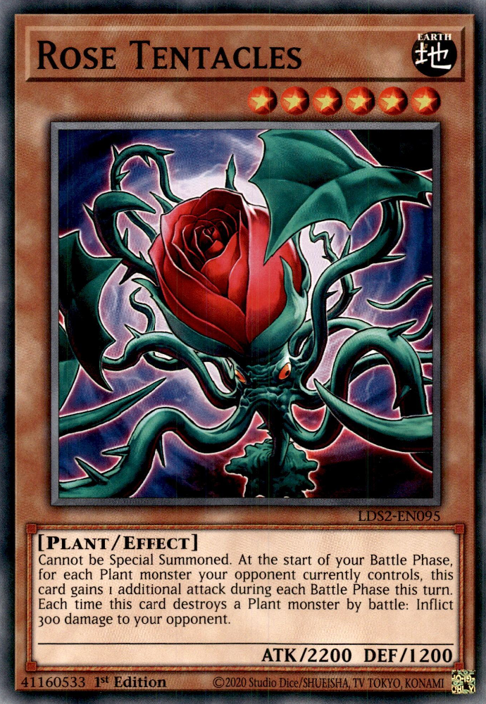 Rose Tentacles, Legendary Duelists: Season 2 · LDS2-EN095