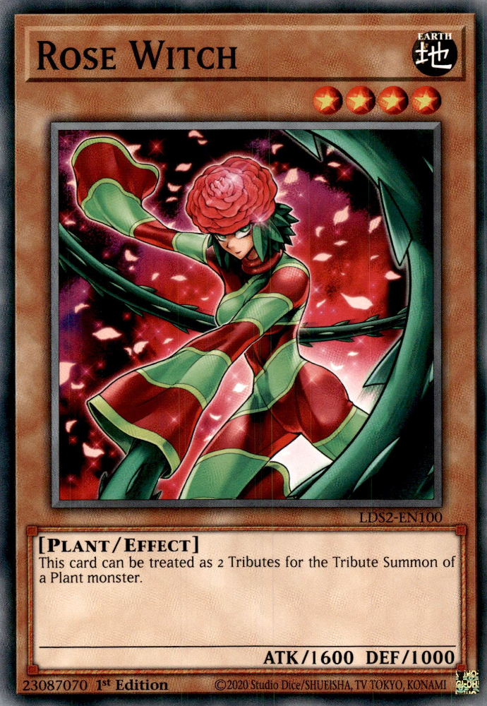 Rose Witch, Legendary Duelists: Season 2 · LDS2-EN100