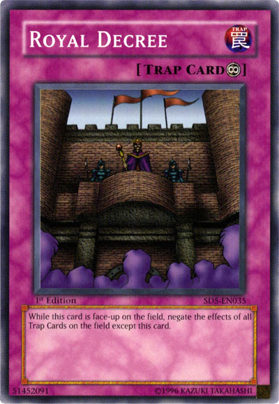 Royal Decree, Structure Deck: Warrior's Triumph · SD5-EN035
