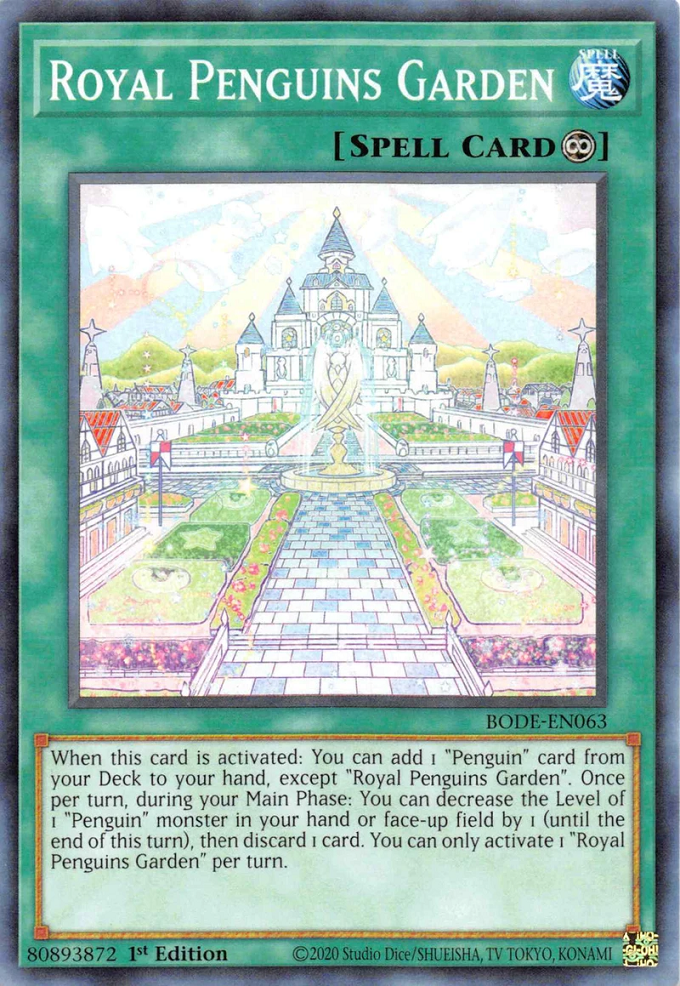 Royal Penguins Garden, Burst of Destiny · BODE-EN063