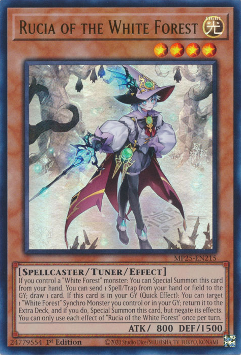 Rucia of the White Forest, 2025 Mega-Pack Tin · MP25-EN215