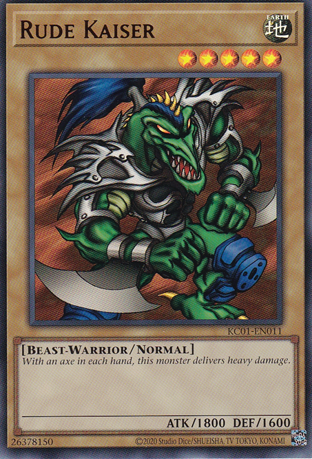 Rude Kaiser, 25th Anniversary Ultimate Kaiba Set · KC01-EN011