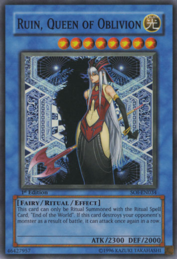 Ruin, Queen of Oblivion, Shadow of Infinity · SOI-EN034
