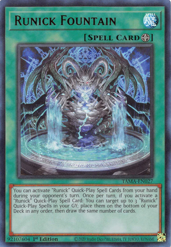 Runick Fountain, Tactical Masters · TAMA-EN027