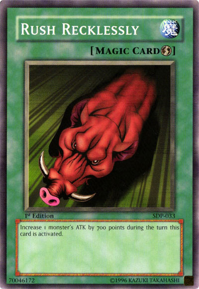 Rush Recklessly, Starter Deck: Pegasus · SDP-033