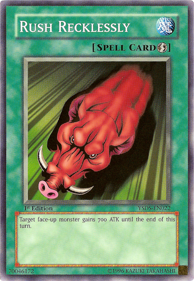 Rush Recklessly, Starter Deck: Syrus Truesdale · YSDS-EN022