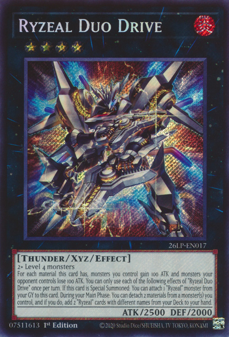 Ryzeal Duo Drive, Limited Pack World Championship 2026 · 26LP-EN017