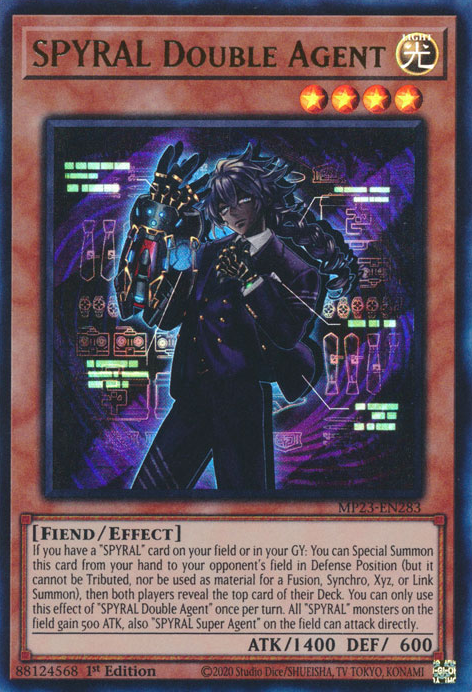 SPYRAL Double Agent, 25th Anniversary Tin: Dueling Heroes Mega Pack · MP23-EN283