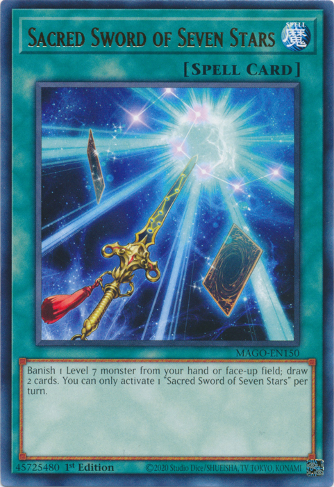 Sacred Sword of Seven Stars, Maximum Gold · MAGO-EN150