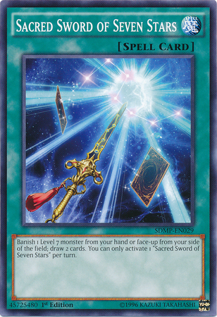 Sacred Sword of Seven Stars, Master of Pendulum Structure Deck · SDMP-EN029