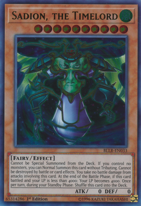 Sadion, the Timelord, Battles of Legend: Light's Revenge · BLLR-EN033